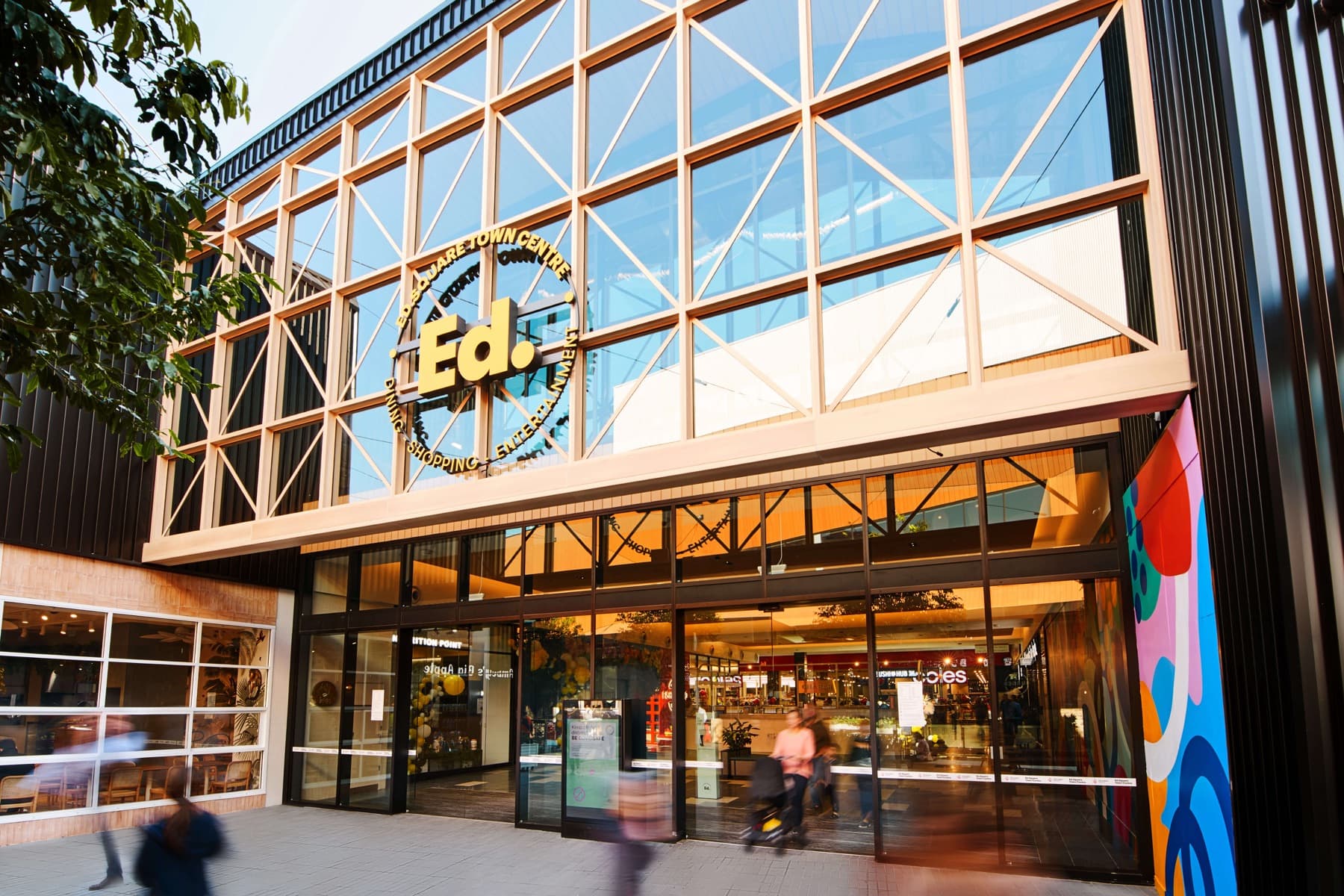 Entrance to the Ed.Square town centre